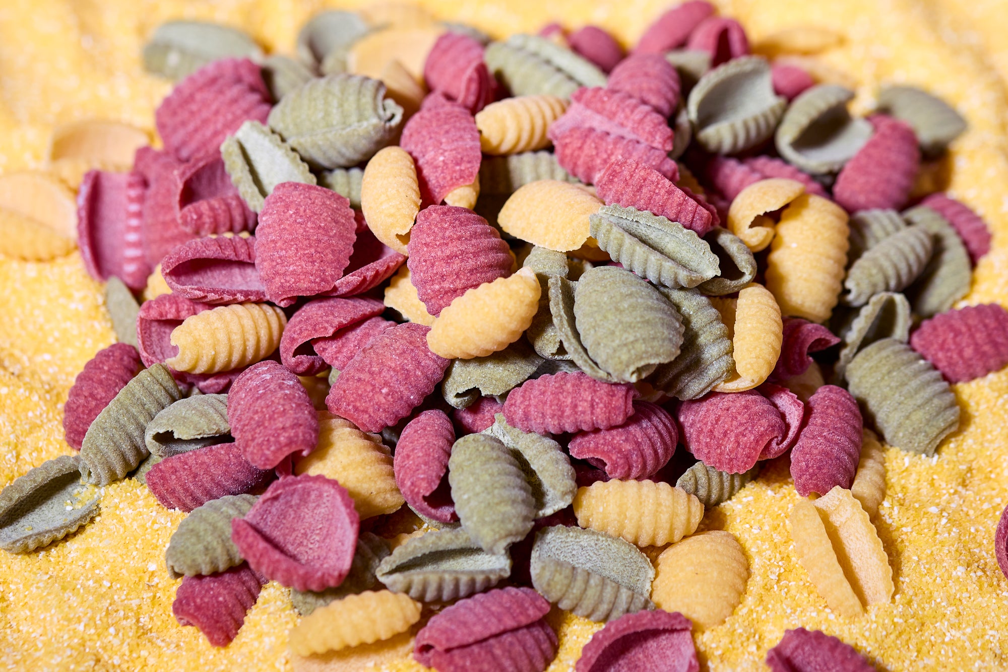 Organic Beetroot, Spinach & Corn Gnocchetti - Solenzi