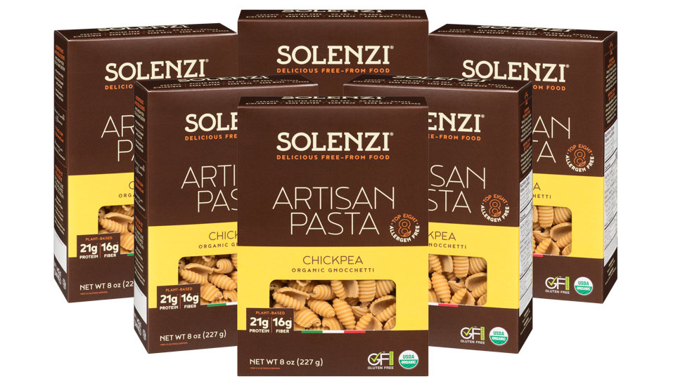 Organic Chickpea Gnocchetti - Solenzi