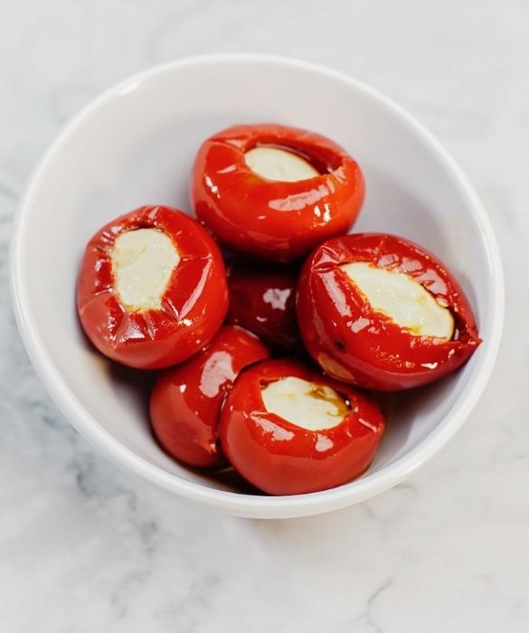 Cherry Peppers with Goat Cheese  280g - Solenzi