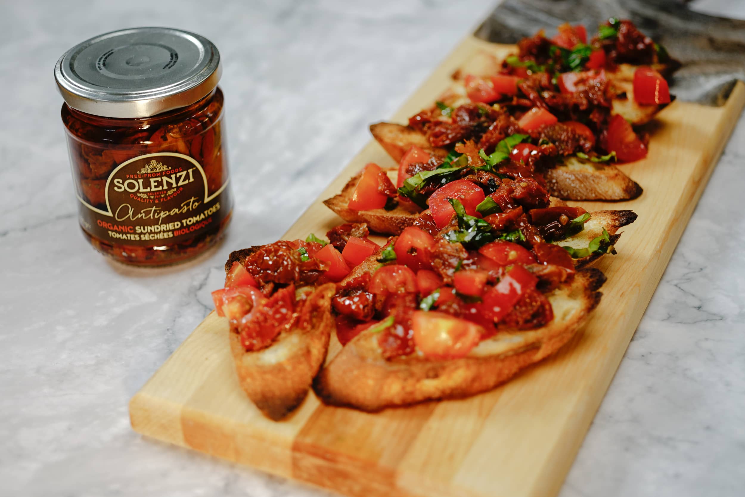 5-Step Sundried Tomato Bruschetta