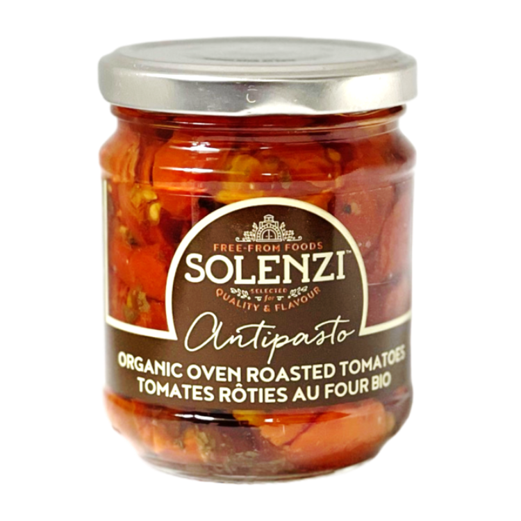 Organic Oven Roasted Tomatoes 180g - Solenzi