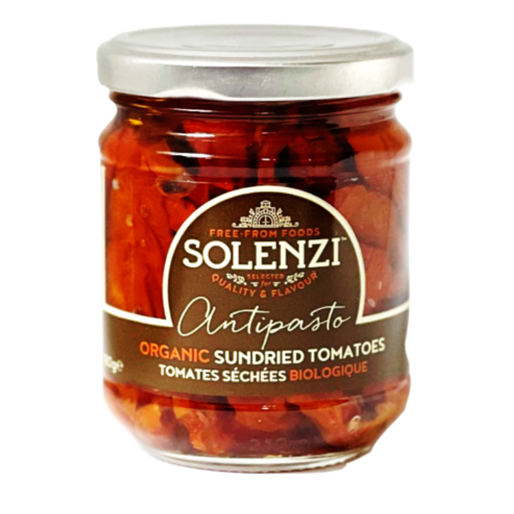 Organic Sundried Tomatoes 180g - Solenzi